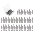 thumbnail image 1 of EIMELI  100pcs Craft Blades High Carbon Steel Art Blades Replacement Precision Cutting Tool Kit with Storage Case, 1 of 8