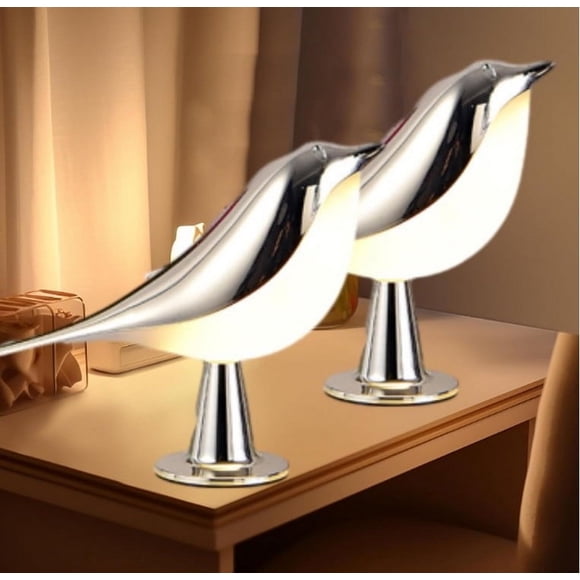 Boovnll Veilleuse, Originalité Lampe Décorative à DEL d'Aromathérapie Pie pour Voiture Chambre Lit Veilleuse Oiseau Lampe à Vibes de Charge, Veilleuses à Brancher au Mur
