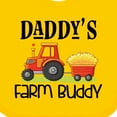 thumbnail image 4 of Inktastic Daddy Farm Buddy Cute Tractor Boys or Girls Baby Bib, 4 of 4