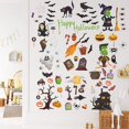 thumbnail image 2 of 9Sheets Halloween Window Clings, Removable Halloween , Halloween Wall Decals Decor Decorations Window Wall Stickers, Halloween Gel Window Clings for Glass Windows for Home, 2 of 7