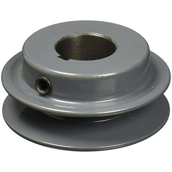 TB Woods AK6434 FHP Bored-to-size V-Belt Sheave, A Belt Section, 1 Groove, 3/4" Bore, Cast Iron, 6.25" OD, 4000 max rpm