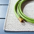 thumbnail image 3 of SAFAVIEH Hampton Hoyt Zig-Zag Indoor/Outdoor Area Rug, Ivory/Multi, 6'5" x 6'5" Round, 3 of 9
