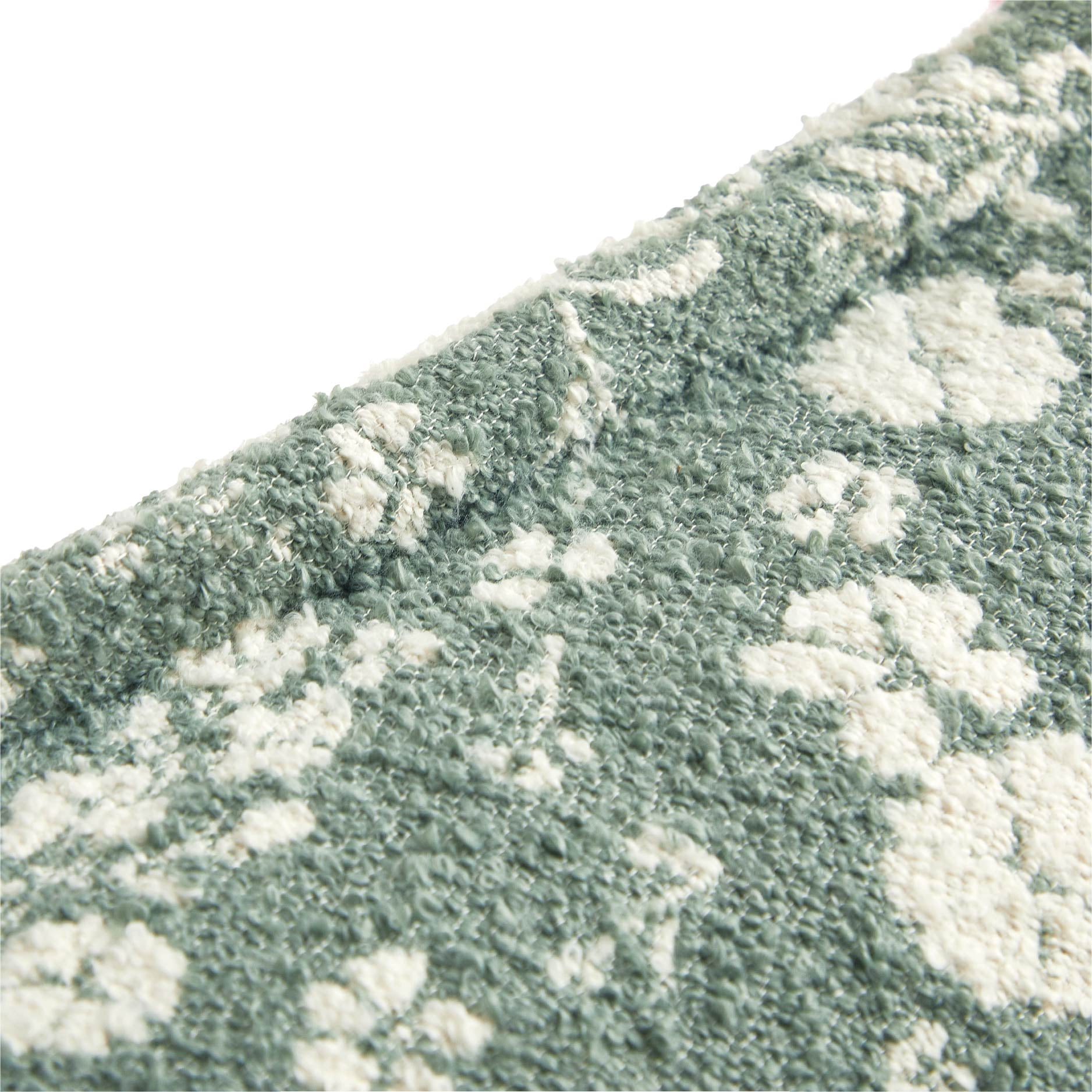 The Pioneer Woman Green Daisy Bouclé Decorative Pillow, 20 in x 20 in