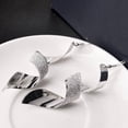 thumbnail image 3 of fastboy Minuscule 1 Paire Rotation Forme Boucles d'Oreilles Bohème Longue Goutte Boucles d'Oreilles Dame Partie Bijoux Argent, 3 of 3