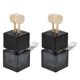 thumbnail image 4 of 2pcs Car Air Freshener Bottle Car Accessories Interior Aromatherapy Pendant For Essential Oil Hanging Bottle, 4 of 4