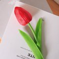 thumbnail image 2 of CSChome Artificial Tulip Decoration Artificial Tulip Decoration Realistic Reusable Home Wedding Party Faux Flower Floral Spring Decoration 10Pcs Artificial Tulip Branch with Stem, 2 of 6