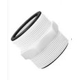 thumbnail image 6 of Hose Connector,Pool Supply Replacement Universal Combo Hose Adapter, Pool Hose Hose Adapter With Thread,2Pack,Fits Above Ground Pool Pump, Filter, Skimmer,Swimming Pool(White), 6 of 7