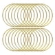 thumbnail image 2 of 40 Anillos Atrapasueños de 4 Pulgadas, Aros de Metal para Manualidades, Coronas, Creaciones de Macramé, Anillos para Manualidades de Bricolaje, 2 of 5