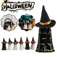 thumbnail image 4 of Decoración de Halloween de resina para interiores con sombrero de bruja, 4 of 7