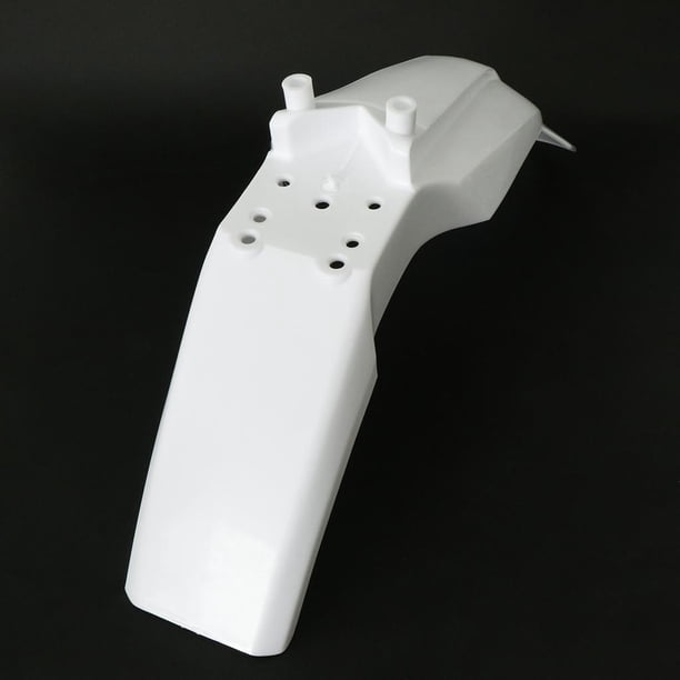 Rueda de Guardabarros Delantera de Motocicleta para 65 - Blanco Cola Guardabarros delantero de la motocicleta