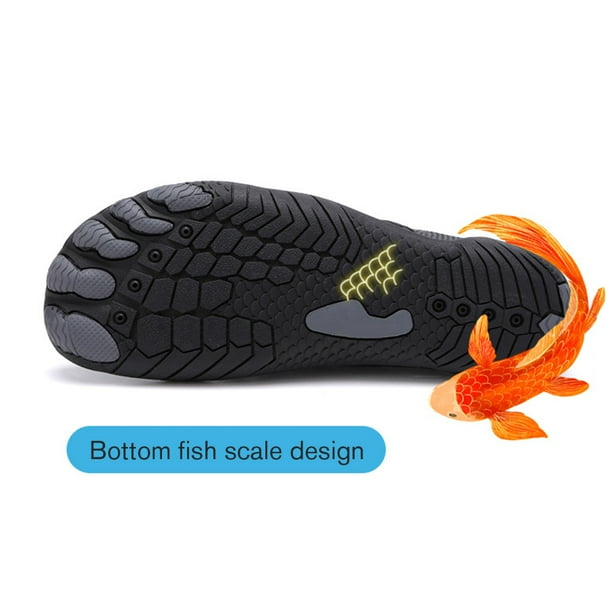 Zapatos Acuáticos Aqua Shoes Zapatillas de buceo transpirables Zapatillas de correr para mujeres y hombres (black46) Hugtrwg Para Estrenar