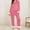 Pink, variant on BILIKEYU Heart Embroidery Valentine Robe for Women Plus Size Inclusive