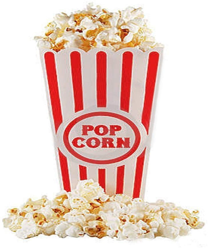 Set of 4 Plastic Popcorn Containers Kitchen, Dining & Bar Serving Bowls
