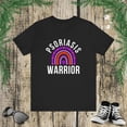 thumbnail image 2 of Psoriasis Warrior Psoriasis Awareness month boho rainbow Unisex T-shirt, 2 of 6