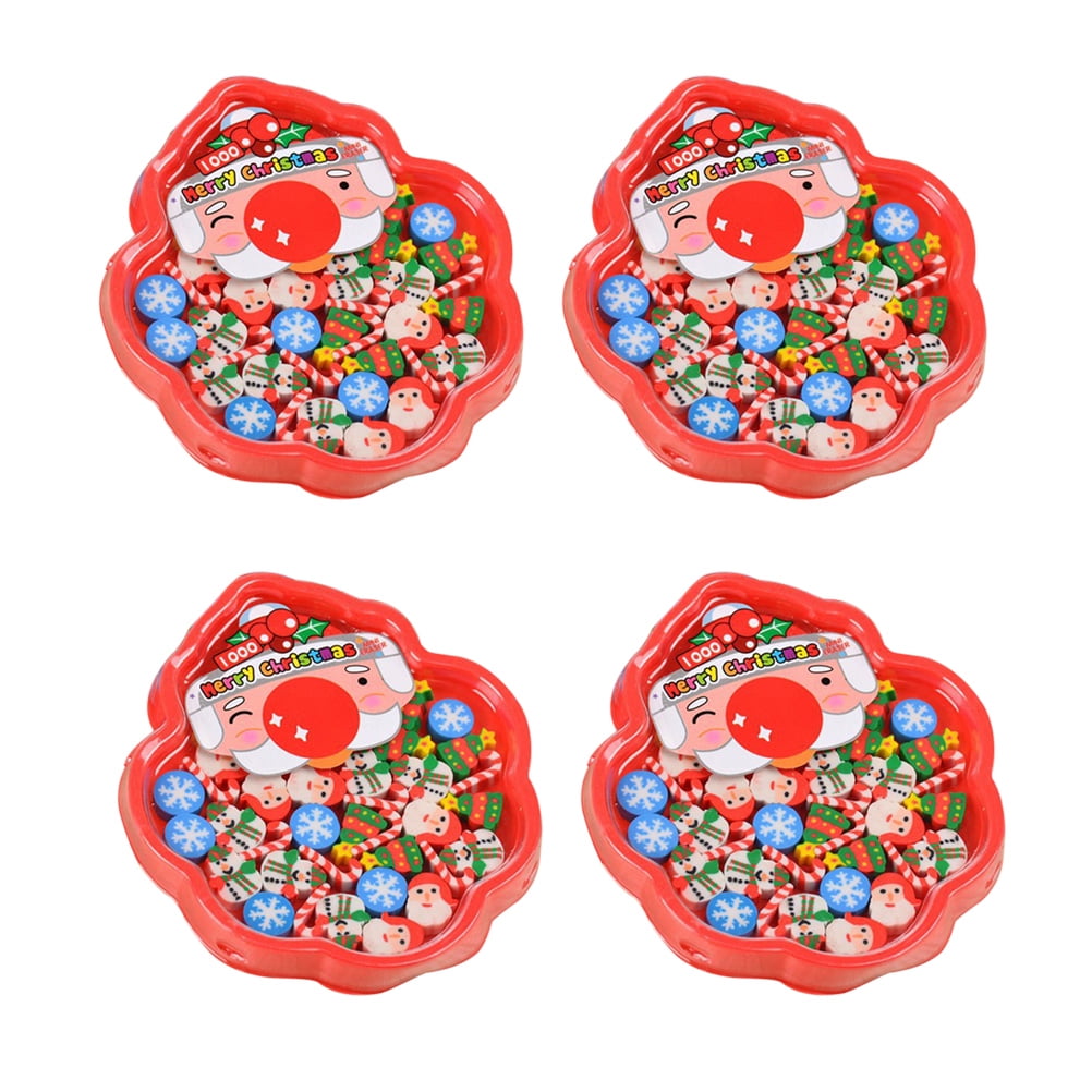 12 Boxes Erasers Christmas Favors Gifts School Supplies Stationery for
