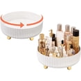 thumbnail image 5 of Perfume Organizer, 360°Rotating Round Makeup Organizer for Vanity,Bathroom,Kitchen,White Modern Lazy Susan Skincare Organizers,Dresser Organizer with Large Capacity for Your Jewelry,Lotions,Perfumes, 5 of 6