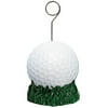 Pack of 3 - Golf Ball Photo/Balloon Holder by Beistle Party Supplies