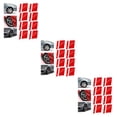 thumbnail image 1 of maskred 8x Red Durable Reflective Wheel Rim Decal Stripes For Car Tire Customization Weather-resistant 3Set, 1 of 6
