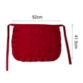 thumbnail image 7 of Cheers.US Waist Apron with Pockets | Striped Apron | Server Aprons, Waitress Waiter Server Short Aprons | Half Apron for Crafts, Restaurant, Shop Work Apron, Art Smock, Garden, 7 of 7