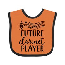 Inktastic Future Clarinet Player Music Boys or Girls Baby Bib