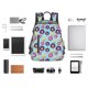 thumbnail image 4 of Disketp Donuts Mochila Ligera e Impermeable, Mochila de Día Resistente para Viajes, Senderismo y Uso Diario para Hombre y Mujer, 4 of 7