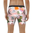 thumbnail image 2 of Men's Boxer Briefs, Cartoon Halloween Soft and Breathable Mens Underwear Boxer Briefs With Widen Waist, 2 of 5