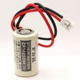 thumbnail image 3 of 4X CR14250SE 3V Battery with Plug for FDK CR14250se 1747-AB 1/2AA Battery CJ1W-BAT01 PLC Battery, 3 of 6