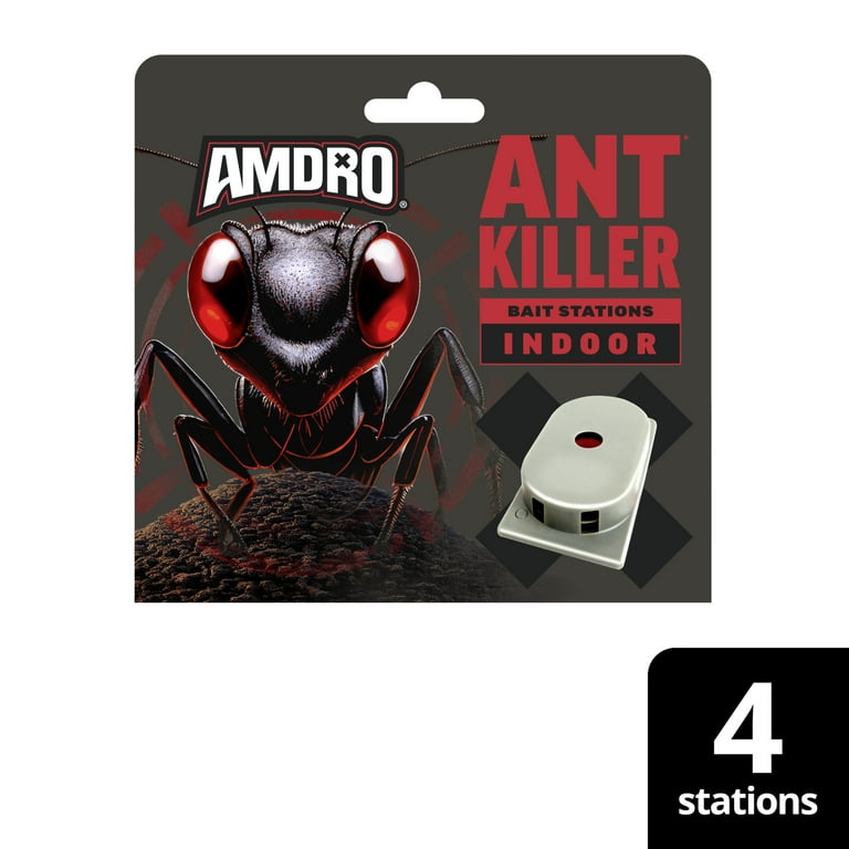 Amdro Ant Kills Ant Killer Bait Station, 4 Count 