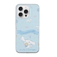 thumbnail image 1 of Funda de TPU Cinnamoroll para iPhone 16 Pro: ultrafina, a prueba de golpes, antiamarilleo, resistente a arañazos, compatible con carga inalámbrica, agarre mejorado, estilo transparente., 1 of 7