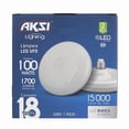 thumbnail image 3 of Pack de 4 lámparas LED Aksi 18W UFO Base E27 Luz Blanca, 3 of 5