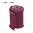 thumbnail image 3 of Uxcell 1 Pair Elastic Cuffs Ribbed Trims, 31.5" x 2.8" Cotton Knit Rib Stretch Cuff Sleeve for DIY Sewing, Red Purple, 3 of 6