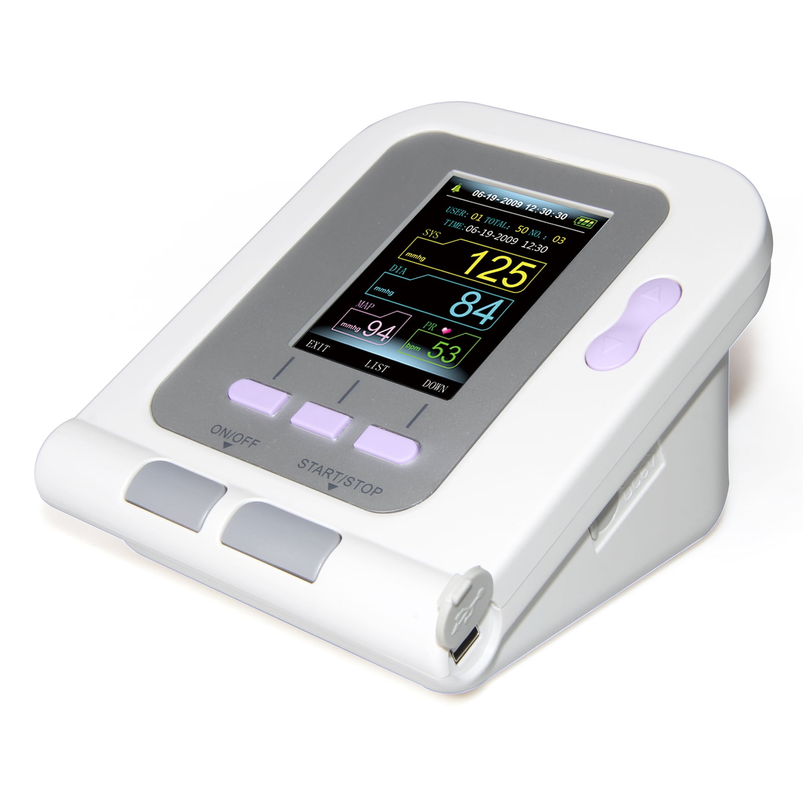 CONTEC Digital Blood Pressure Monitor  CONTEC08A+Neonatal/Pediatrics/Child/Adult 4cuffs