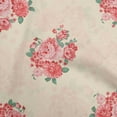 thumbnail image 1 of oneOone Cotton Poplin Twill Light Beige Fabric Florals Diy Clothing Quilting Fabric Print Fabric By Yard 56 Inch Wide, 1 of 4