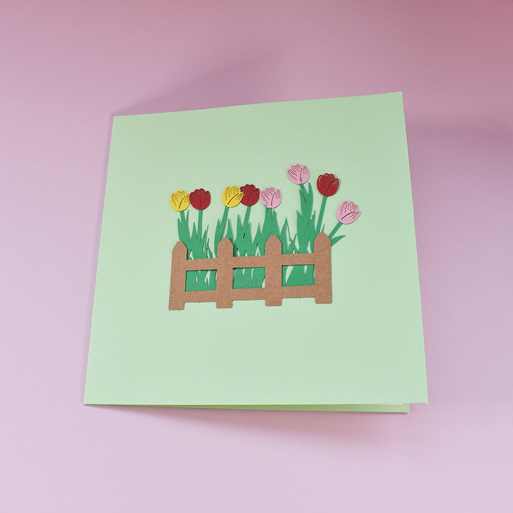 3D Get Well Soon Card Pop-Up Flowers Greeting Card Sympathy Mothers Day  Wedding - Walmart.com