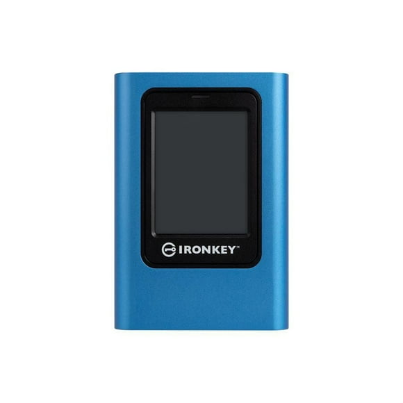 Kingston IronKey Vault Privacy 80 960GB External SSD | FIPS 197 | XTS-AES 256GB Encrypted | Touch Screen PIN | Secure Data Protection | IKVP80ES/960G