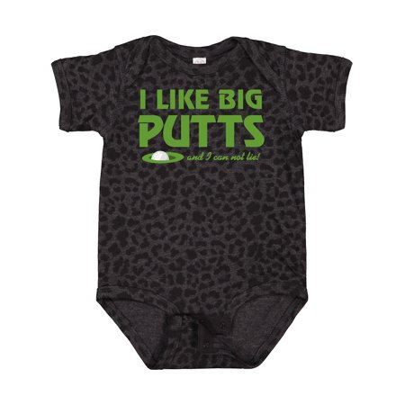 

Inktastic I Like Big Putts Gift Baby Boy or Baby Girl Bodysuit