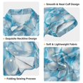 thumbnail image 3 of Dailycode Small Short Sleeve Button Down Shirts Overlapping Seashells Casual Shirt 3-10 Years, 3 of 9
