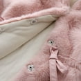 thumbnail image 4 of AUNVITO 2025 Trendy Children's Long Sleeves Round Neck Coat Long Sleeved Bottom Plush, 4 of 9