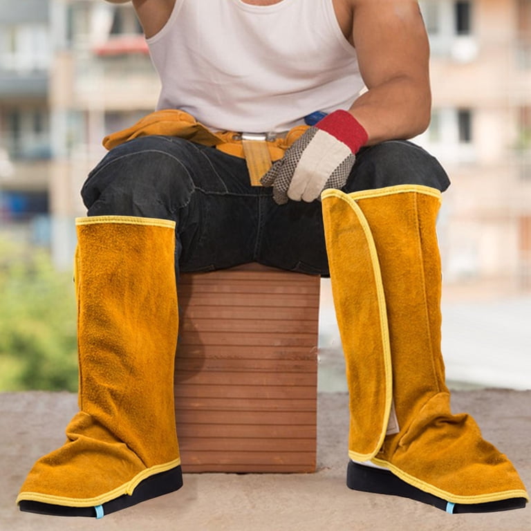 Work Boot Protector Pattern Welding Boot Covers For Work Boots Wing It Spark Protector Black