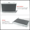 thumbnail image 2 of AJP Distributors JDM Dual Core 2 Row Full Aluminum Radiator Compatible/Replacement For Nissan 240SX S13 S14 Silvia SR20DET Engine Swap M/T Manual 1989 1990 1991 1992 1993 1994 89 90 91 92 93 94, 2 of 7