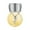Warm White, variant on Joernso Decorative Ceiling Lamp Solar Powered Glass Energy-saving Waterproof Ball Colorful Hanging Light for Daily Use