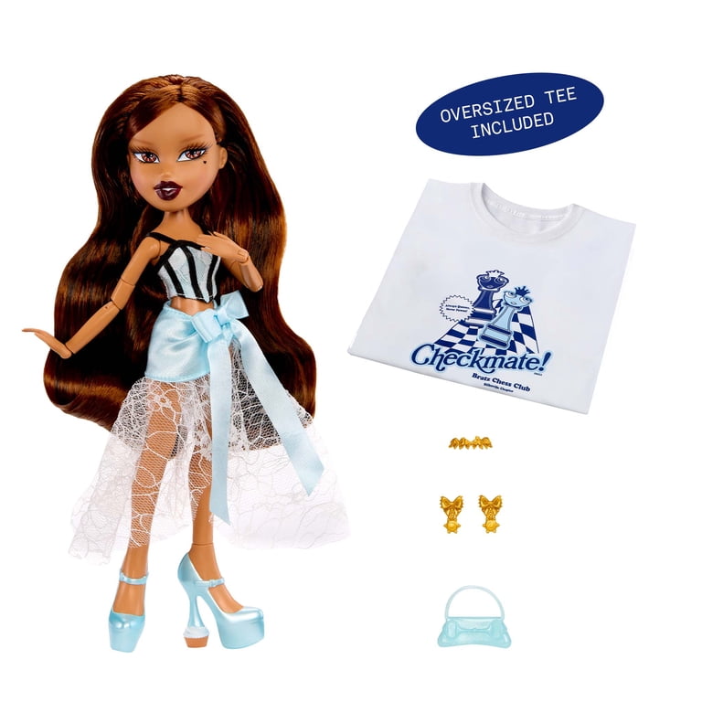 Bratz Stylin' Birthdayz Yasmin Fashion Doll with Customizable T