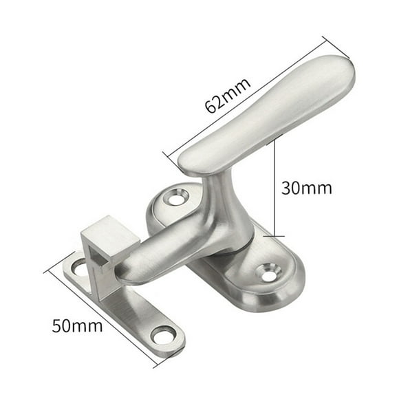 Stainless Steel Door Bolts Wood Casement Latch Bathroom Door Lock Latch L