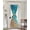 Bronze, variant on Teal Ombre Coastal Blackout Curtains, French Door Curtains for Door Window, Summer Nautical Beach Ocean Seaside Privacy Drapery for Patio/Sidelight Doors, 1 Panel with Tieback, 54 x 72 Inches