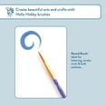 thumbnail image 5 of Hello Hobby 5 Piece Detail Brush Set, 5 of 9