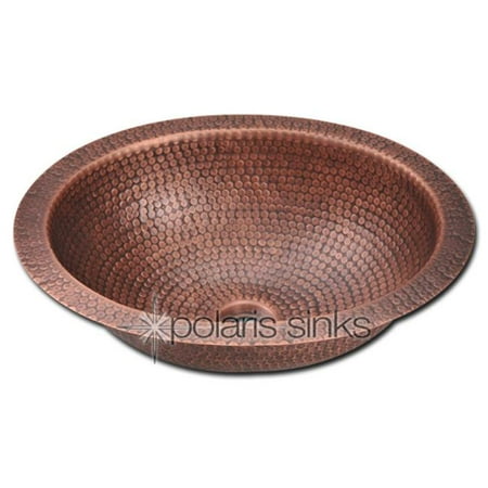 Polaris Sink P909 Single Bowl Oval Copper Sink - Walmart.com