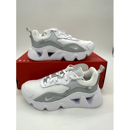 Nike RYZ 365 2 Women's size 12 White Platinum Running shoes new CU4874 105