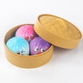 thumbnail image 1 of EGNMCR Stress Relief Toy;Puzzle Stress Relief Toy;Fidget Toy Decompression Bun Toy Imitation Of True And False Tool Small Silicone Stress Relieving Release Hand Pinching Stress Ball, 1 of 6