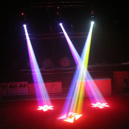 Gobo Pattern - Tomshine Total Power 80W DMX512 Sound Control Auto Rotating 9 / 11 Channels Rainbow 8 Colors Changing Head Moving Light LED Stage Gobo Pattern Lamp for Disco KTV Club Party