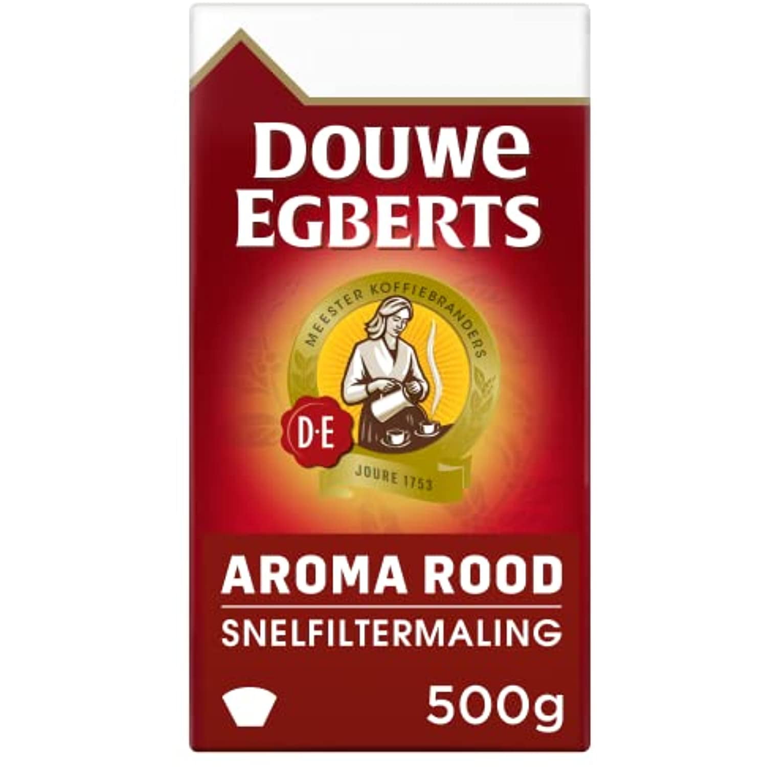 Douwe Egberts Aroma Rood Ground Coffee, 17.64 Ounce, Pack Of 2